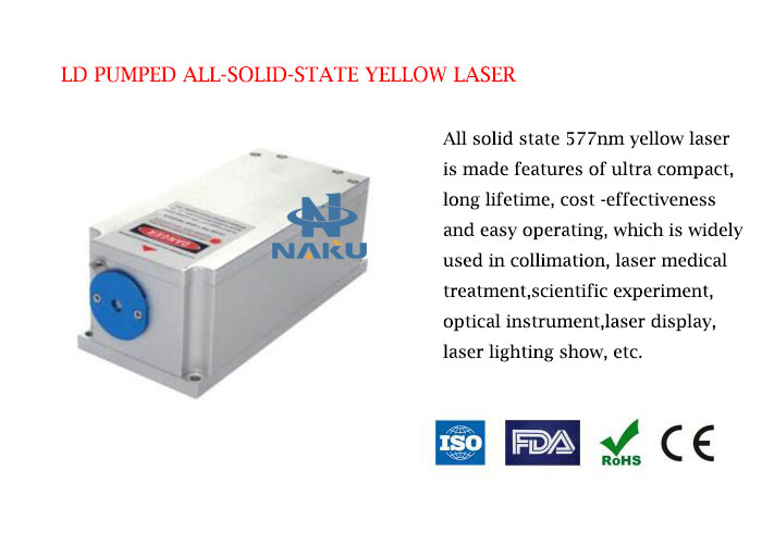 577nm High Stability Yellow Laser 30~500mW